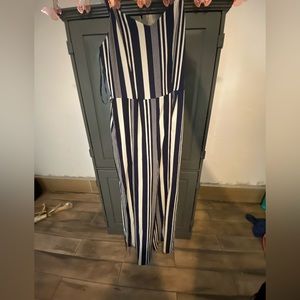 A nice flowy romper with slits on the legs